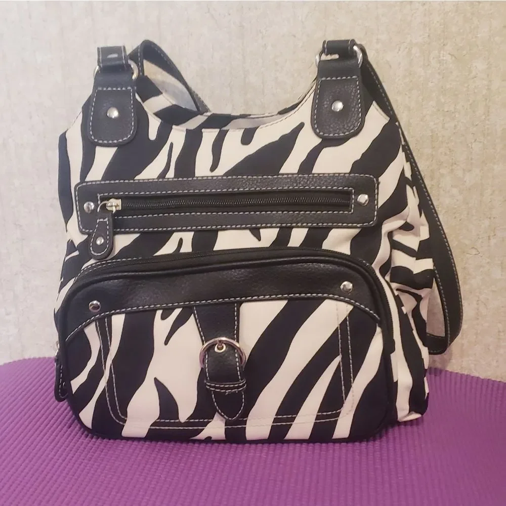 Zebra print purse - Picture 4 of 8